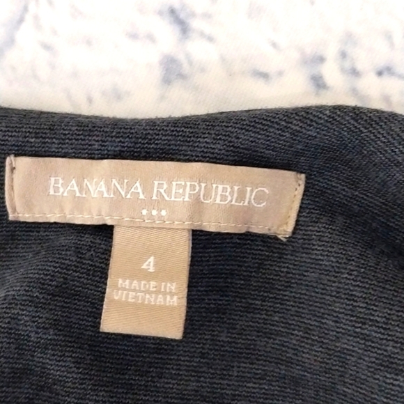 Banana Republic Gray Dress Sz 4 - Picture 4 of 4